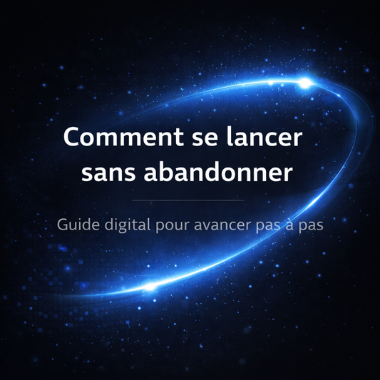 Guide digital comment se lancer sans abandonner pour débutants en entrepreneuriat